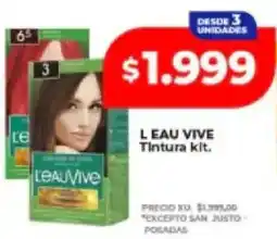 Supermayorista Vital Leau vive tintura kit. oferta