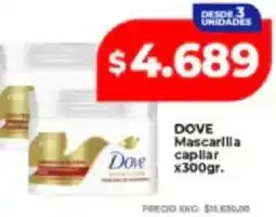 Supermayorista Vital Dove mascarilla capllar oferta