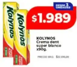 Supermayorista Vital Kolynos crema dent super blanco oferta