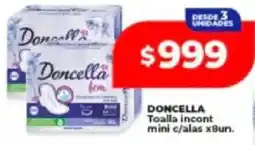 Supermayorista Vital Doncella toalla incont mini c/alas oferta