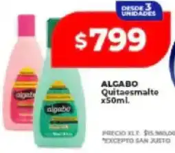 Supermayorista Vital Algabo quitaesmalte oferta