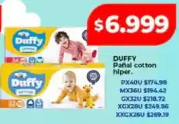 Supermayorista Vital Duffy pañal cotton hiper oferta