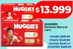 Supermayorista Vital Huggies pañales natural care oferta