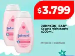 Supermayorista Vital Johnson baby crema hidratante oferta