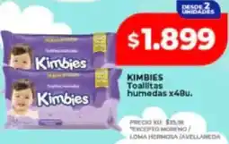 Supermayorista Vital Kimbies toallitas humedas oferta