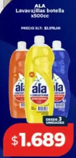 Supermayorista Vital Ala lavavajillas botella oferta