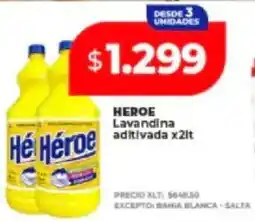 Supermayorista Vital Heroe lavandina aditivada oferta