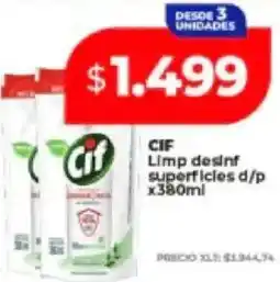Supermayorista Vital Cif superficies d/p oferta
