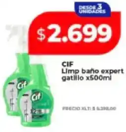 Supermayorista Vital Cif limp baño expert gatillo oferta