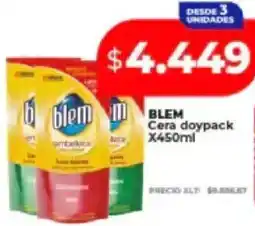 Supermayorista Vital Blem cera doypack oferta