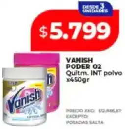 Supermayorista Vital Vanish poder 02 quitm. int polvo oferta
