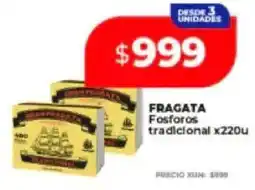 Supermayorista Vital Fragata fosforos tradicional oferta