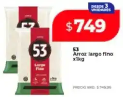 Supermayorista Vital 53 arroz largo fino oferta