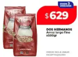 Supermayorista Vital Dos hermanos arroz largo fino oferta