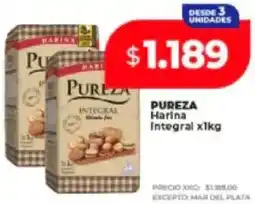 Supermayorista Vital Pureza harina integral oferta