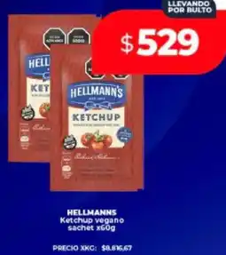 Supermayorista Vital Hellmann's ketchup vegano sachet oferta
