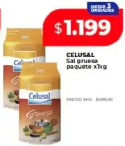 Supermayorista Vital Celusal sal gruesa paquete oferta
