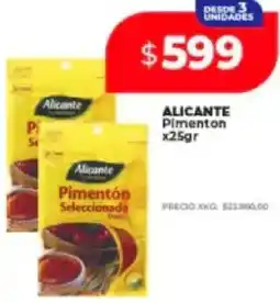 Supermayorista Vital Alicante pimenton oferta