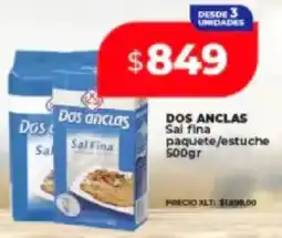 Supermayorista Vital Dos anclas sal fina paquete/estuche oferta