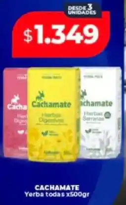 Supermayorista Vital Cachamate yerba todas oferta