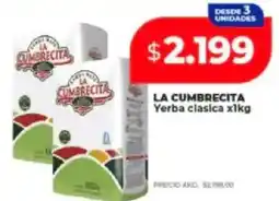 Supermayorista Vital La cumbrecita yerba clasica oferta