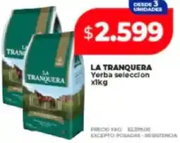 Supermayorista Vital La tranquera yerba seleccion oferta