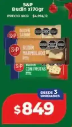 Supermayorista Vital S&p budin oferta