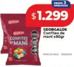 Supermayorista Vital Georgalos confites de mani oferta