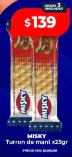 Supermayorista Vital Misky turron de mani oferta