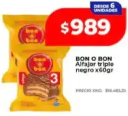 Supermayorista Vital Bon o bon alfajor triple negro oferta