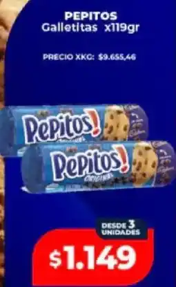 Supermayorista Vital Pepitos galletitas oferta