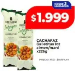 Supermayorista Vital Cachafaz galletitas int almen/mani oferta