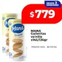 Supermayorista Vital Mana galletitas vainilla oferta