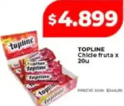Supermayorista Vital Topline chicle fruta oferta