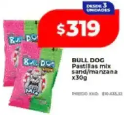 Supermayorista Vital Bull dog pastillas mix sand/manzana oferta