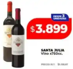 Supermayorista Vital Santa julia vino oferta