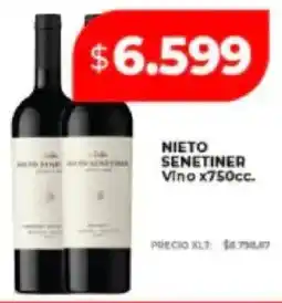 Supermayorista Vital Nieto senetiner vino oferta
