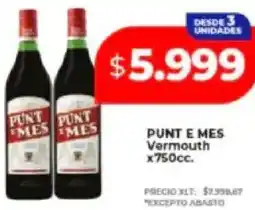 Supermayorista Vital Punt e mes vermouth oferta