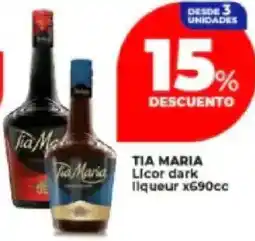 Supermayorista Vital Tia maria licor dark liqueur oferta