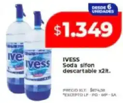 Supermayorista Vital Ivess soda sifon descartable oferta