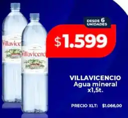 Supermayorista Vital Villavicencio agua mineral oferta