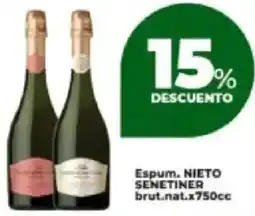 Supermayorista Vital Espum. nieto senetiner brut.nat. oferta