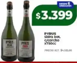 Supermayorista Vital Pyrus sidra bot. c/corcho oferta