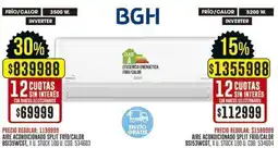 Coto BGH aire acondicionado split oferta