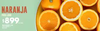 Coto Naranja para jugo oferta