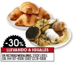 Coto En facturas/medialunas oferta