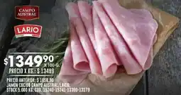 Coto Campo austral/lario jamón cocido oferta