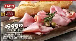 Coto lario/campo austral fiambre de cerdo oferta