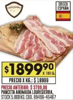 Coto Lourisierra panceta ahumada oferta