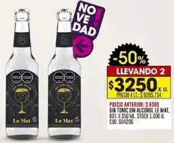Coto Gin tonic sin alcohol le mat, bot. oferta